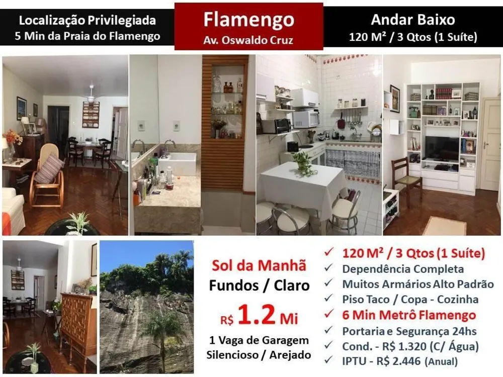 Apartamento, 3 quartos, 120 m² - Foto 1