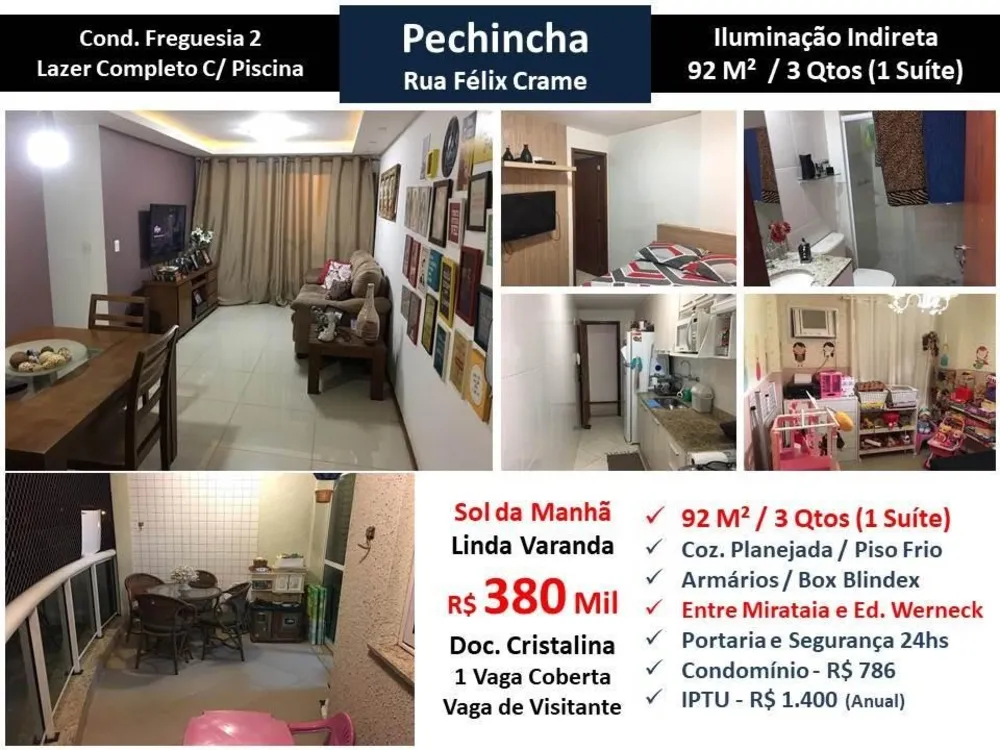 Apartamento, 3 quartos, 92 m² - Foto 1