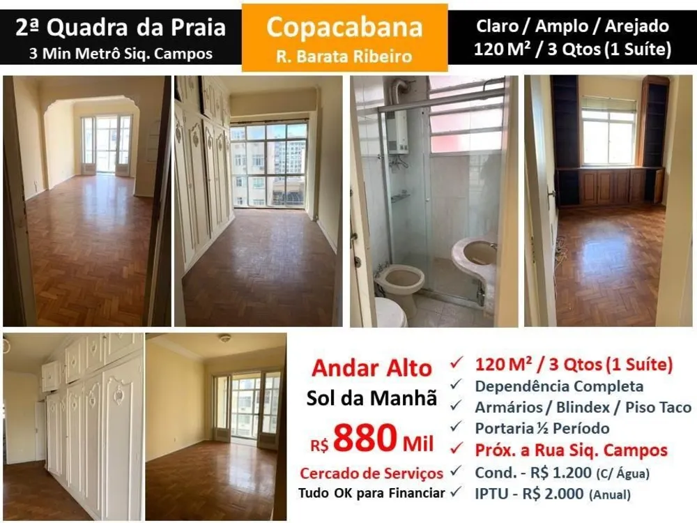 Apartamento, 3 quartos, 120 m² - Foto 1