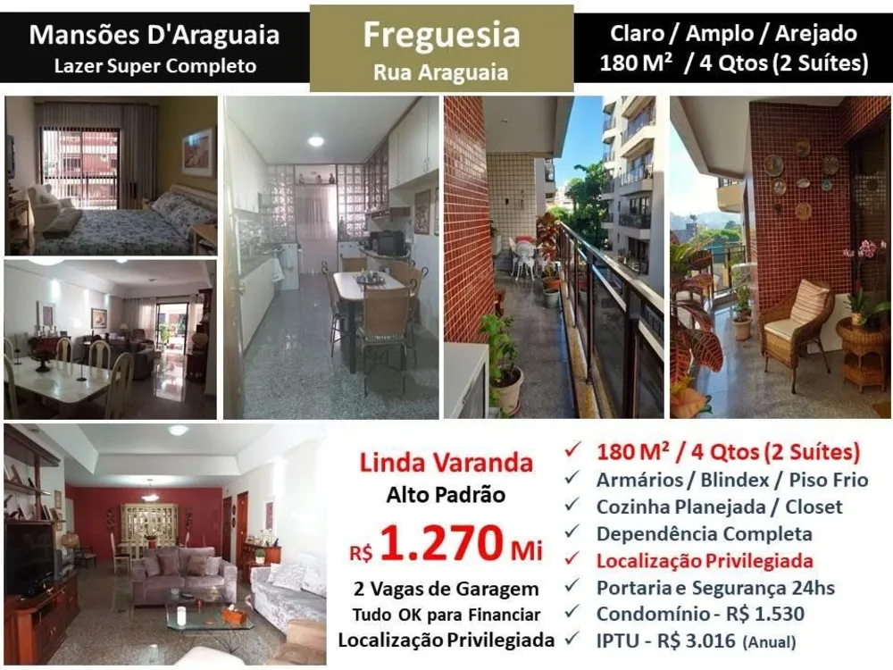 Apartamento, 4 quartos, 180 m² - Foto 1
