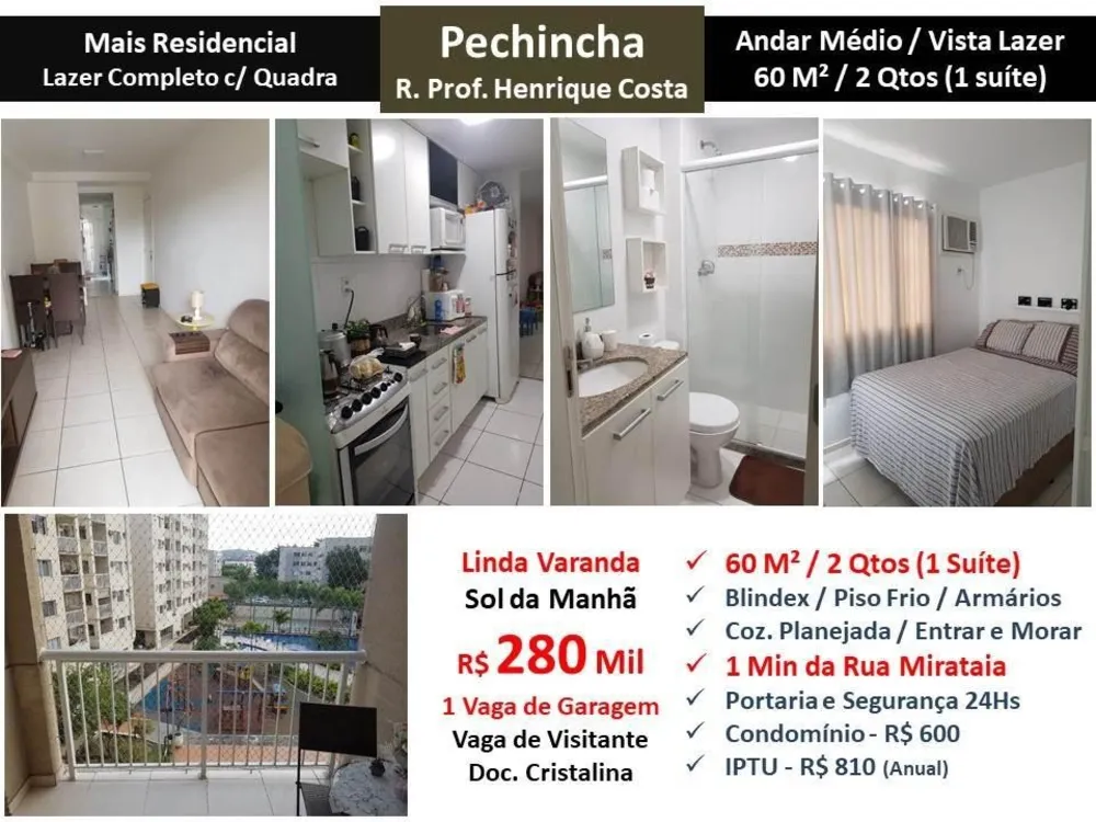 Apartamento, 2 quartos, 60 m² - Foto 1