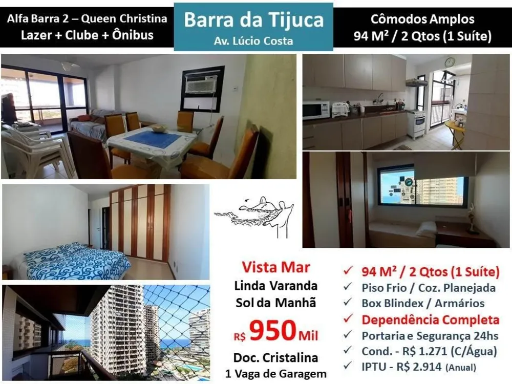 Apartamento, 2 quartos, 94 m² - Foto 1