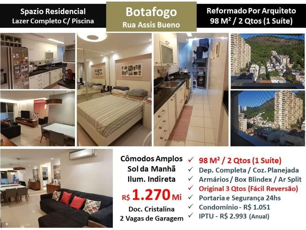 Apartamento, 2 quartos, 98 m² - Foto 1