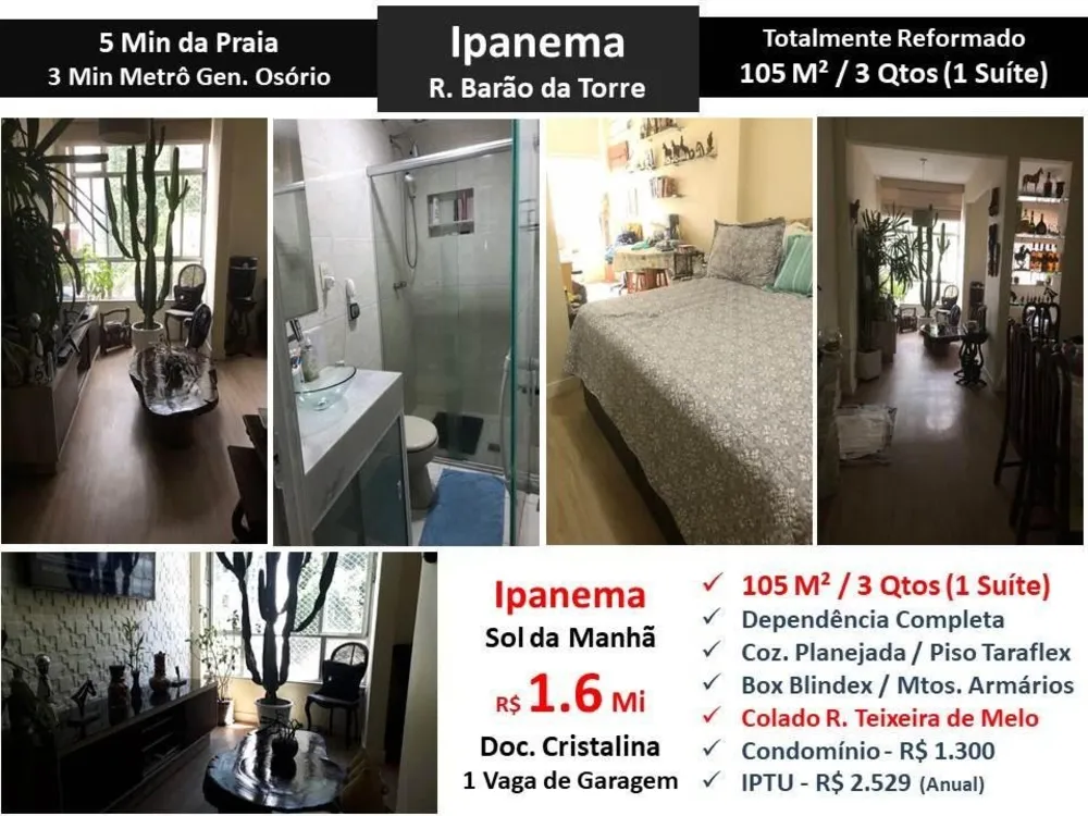 Apartamento, 3 quartos, 105 m² - Foto 1