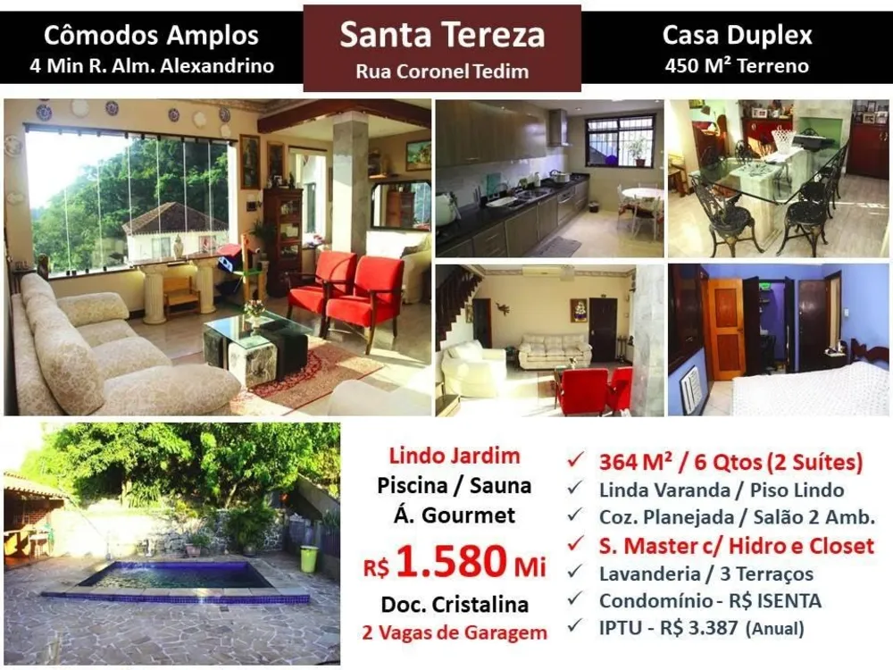 Casa, 6 quartos, 450 m² - Foto 1