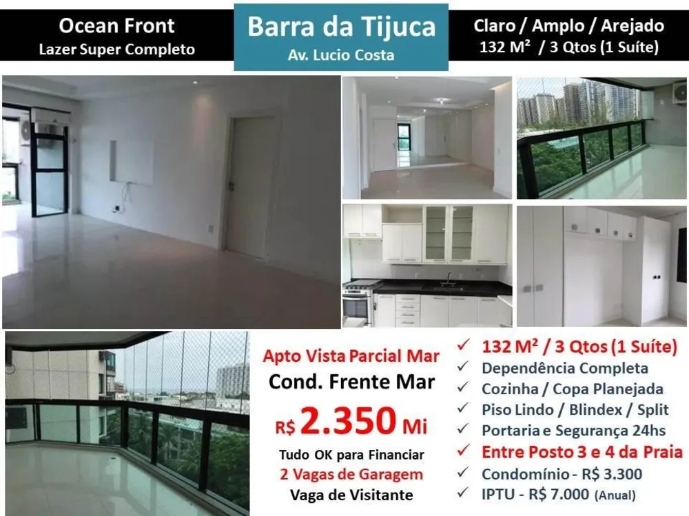 Apartamento, 3 quartos, 132 m² - Foto 1