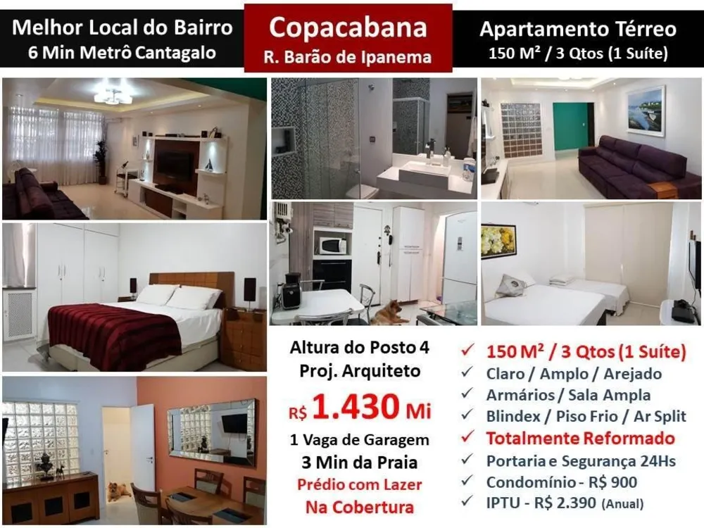 Apartamento, 3 quartos, 150 m² - Foto 1