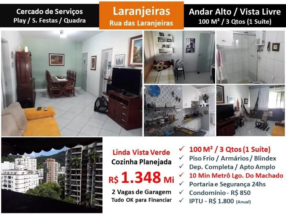 Apartamento, 3 quartos, 100 m² - Foto 1