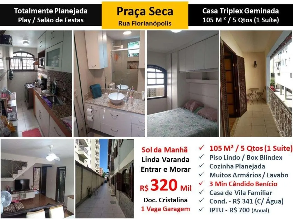 Casa, 5 quartos, 105 m² - Foto 1