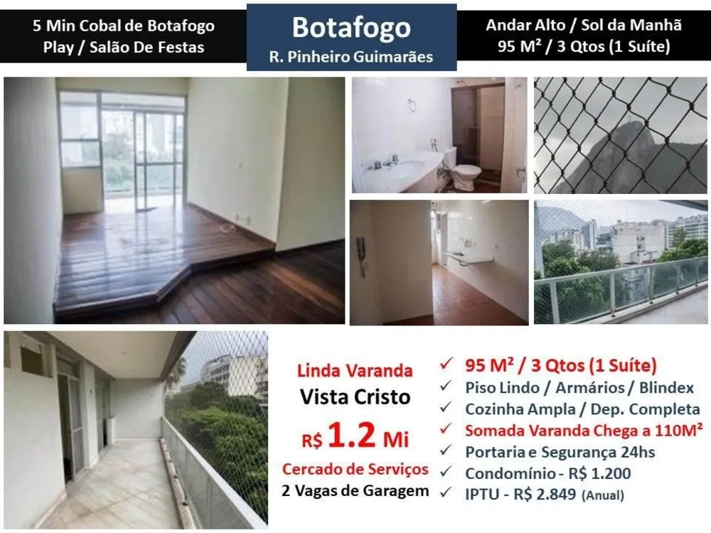 Apartamento, 3 quartos, 95 m² - Foto 1