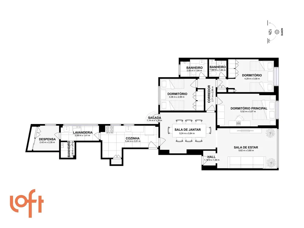 Apartamento, 3 quartos, 116 m² - Foto 39