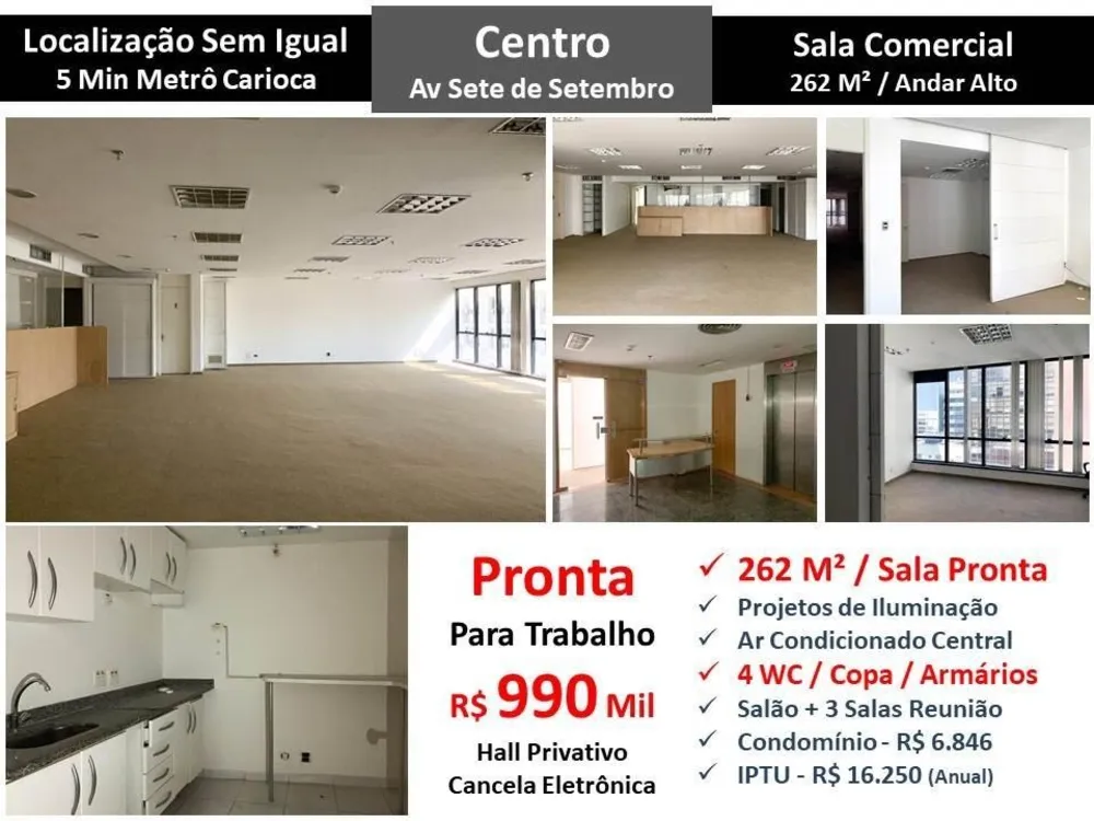 Sala-Conjunto, 262 m² - Foto 1