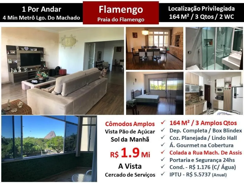 Apartamento, 3 quartos, 164 m² - Foto 1