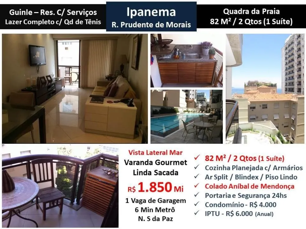 Apartamento, 2 quartos, 82 m² - Foto 1