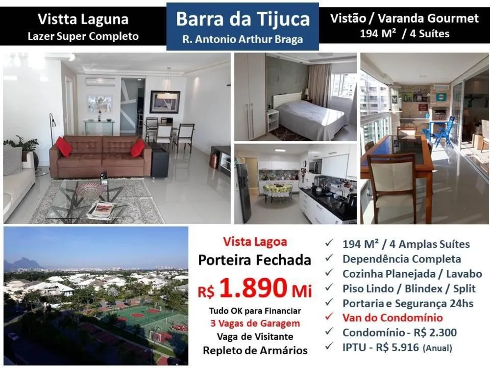 Apartamento, 194 m² - Foto 1
