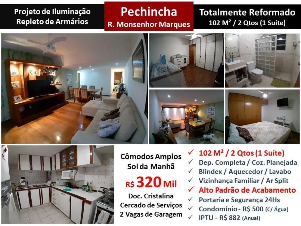 Apartamento, 2 quartos, 102 m² - Foto 1