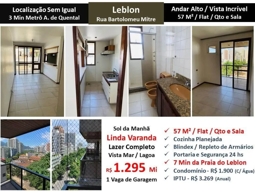 Apartamento, 1 quarto, 57 m² - Foto 1