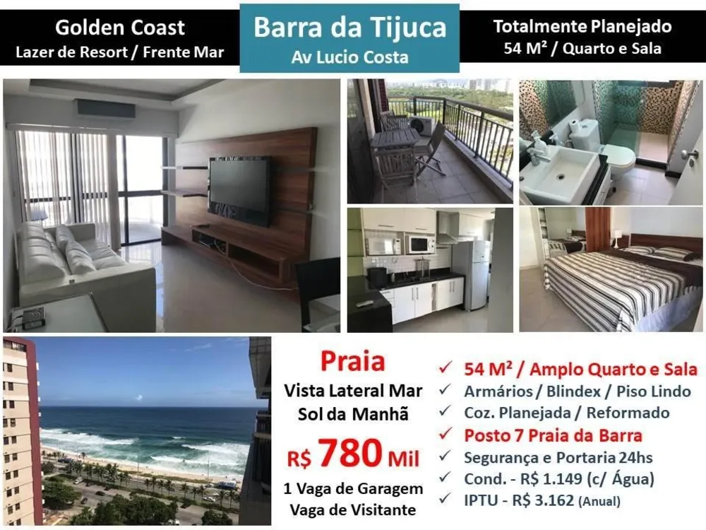 Apartamento, 1 quarto, 54 m² - Foto 1