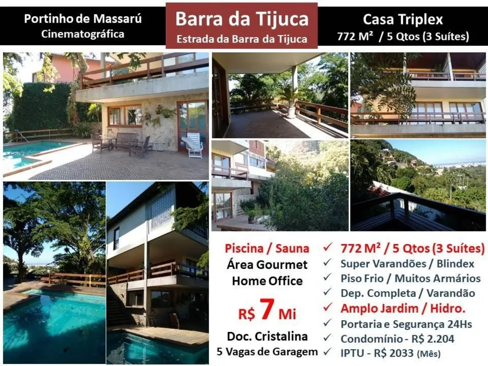 Casa, 5 quartos, 772 m² - Foto 1