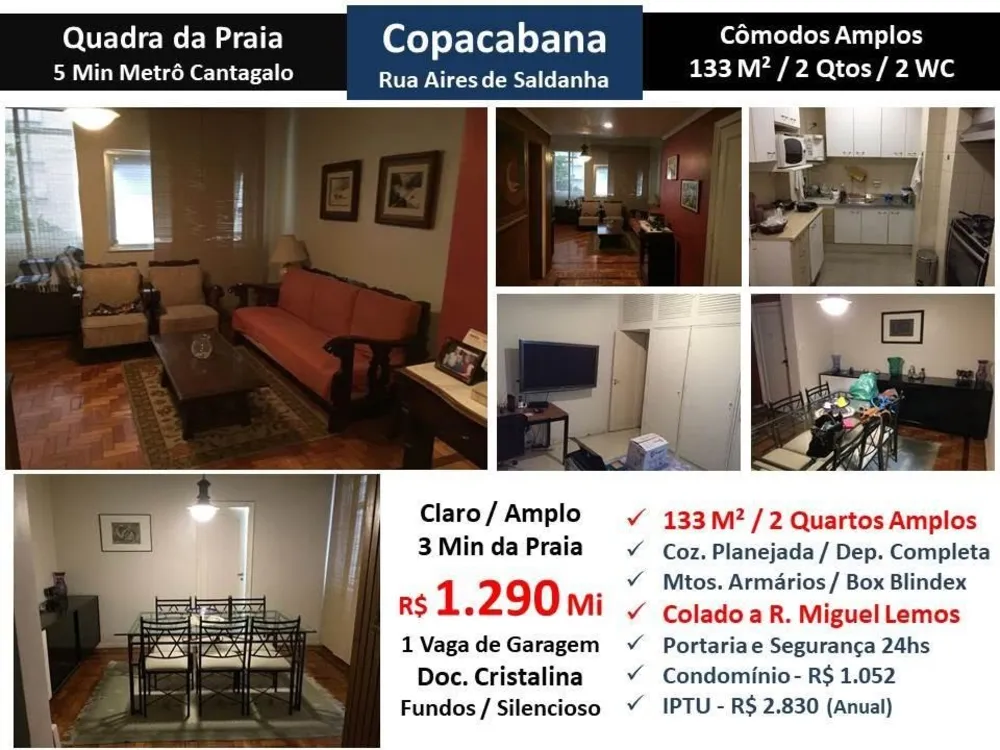 Apartamento, 2 quartos, 133 m² - Foto 1