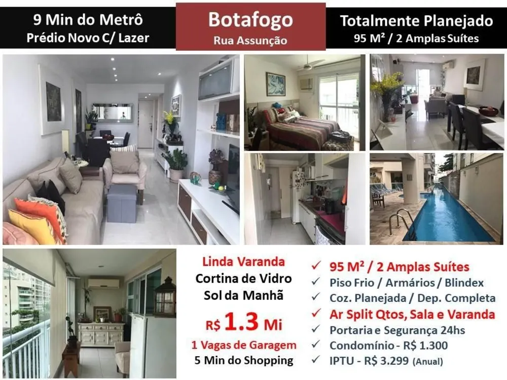 Apartamento, 2 quartos, 95 m² - Foto 1