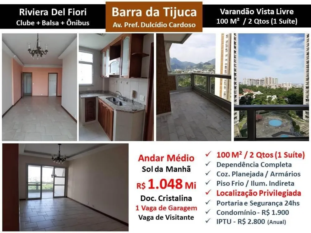 Apartamento, 2 quartos, 100 m² - Foto 1