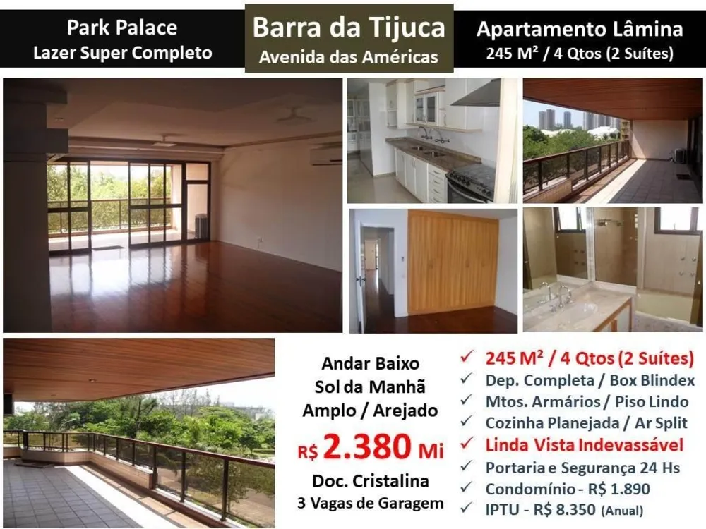 Apartamento, 4 quartos, 245 m² - Foto 1