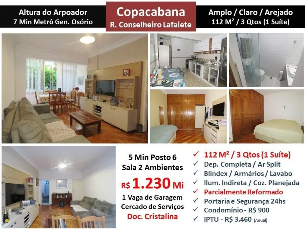 Apartamento, 3 quartos, 112 m² - Foto 1