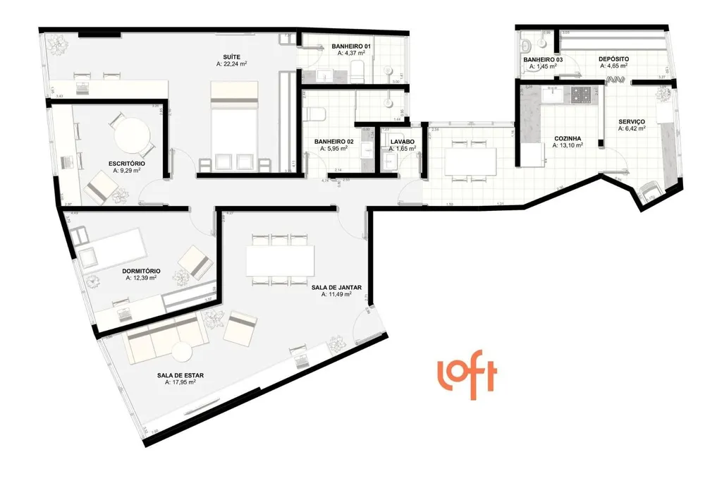 Apartamento, 3 quartos, 130 m² - Foto 40