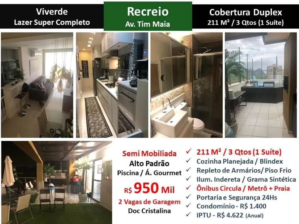 Cobertura, 3 quartos, 211 m² - Foto 17