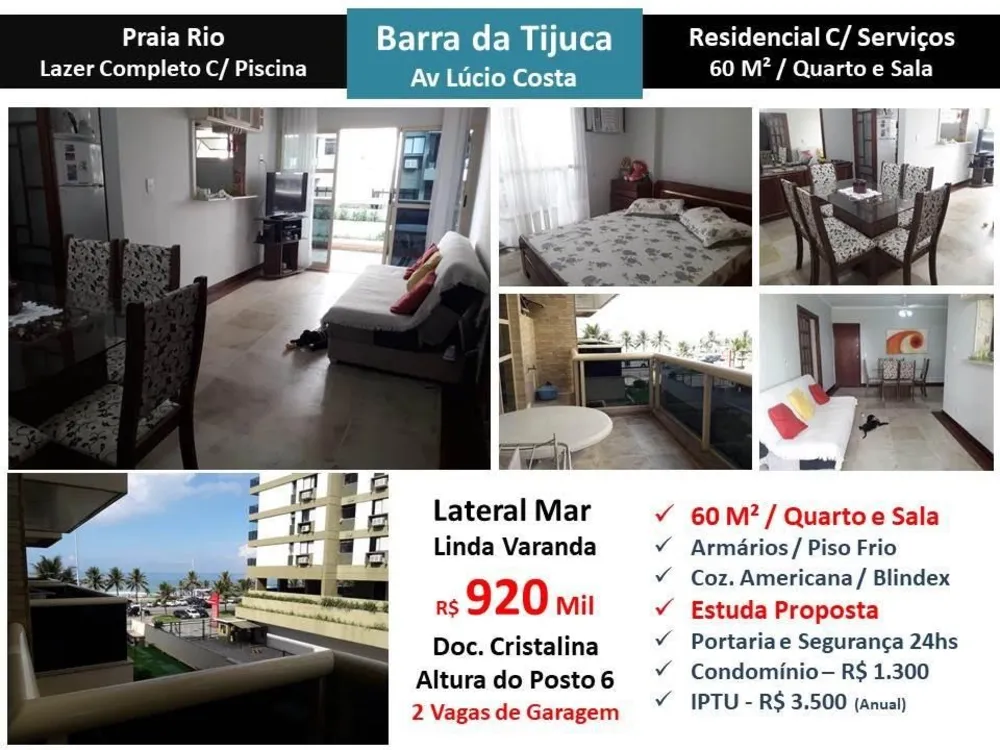 Apartamento, 1 quarto, 60 m² - Foto 1