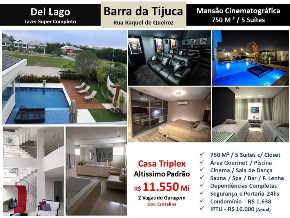 Casa, 5 quartos, 750 m² - Foto 1