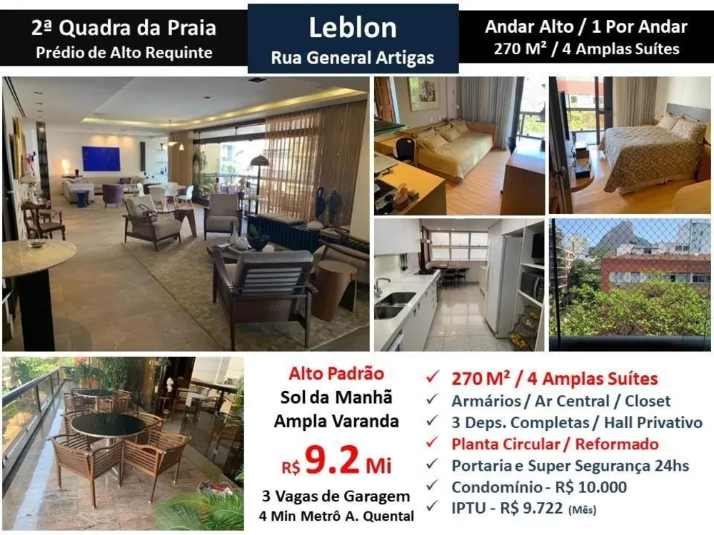 Apartamento, 4 quartos, 270 m² - Foto 1