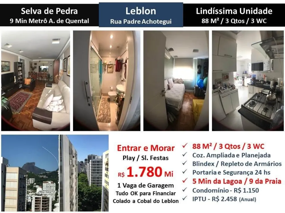 Apartamento, 3 quartos, 88 m² - Foto 1