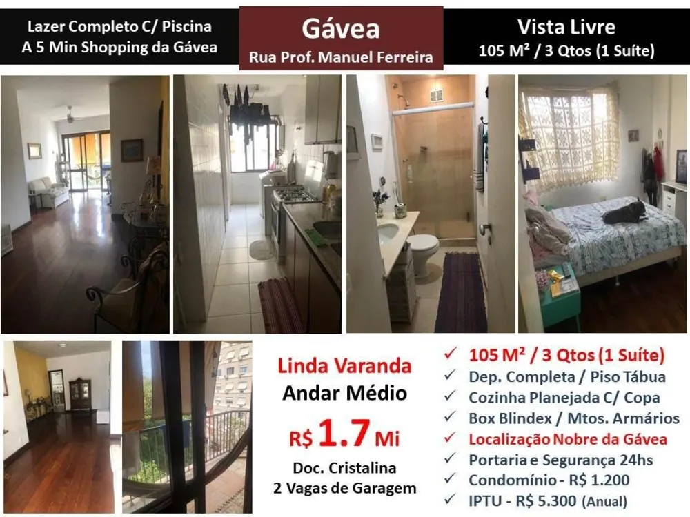 Apartamento, 3 quartos, 105 m² - Foto 1