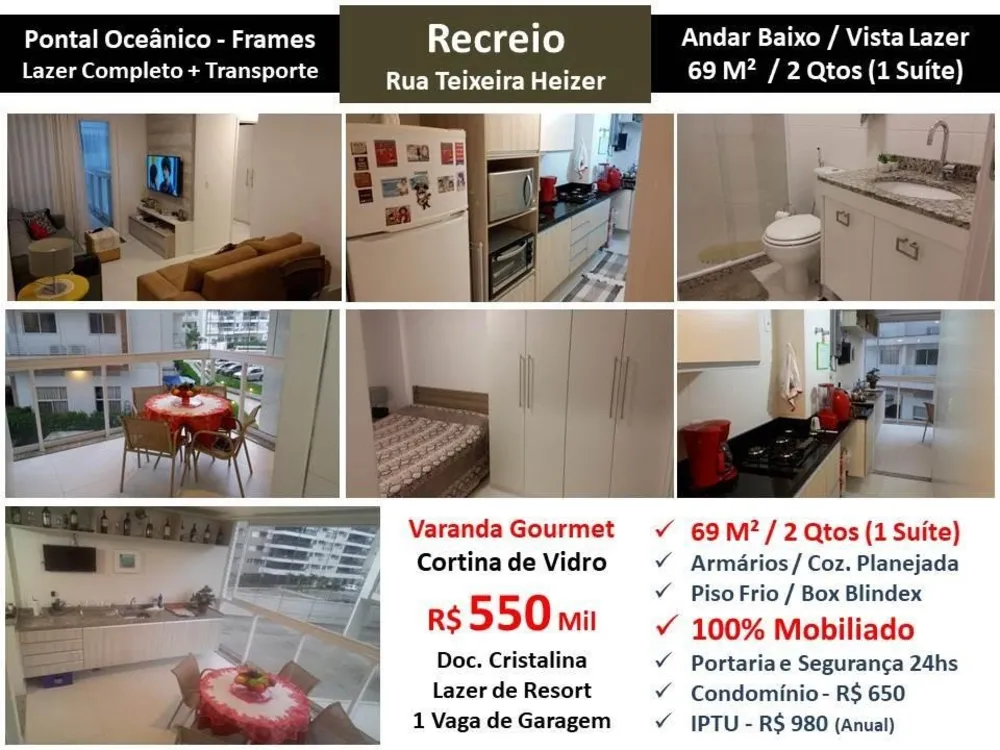 Apartamento, 2 quartos, 69 m² - Foto 1