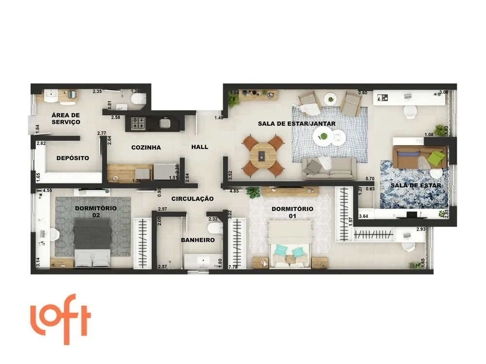 Apartamento, 2 quartos, 107 m² - Foto 21
