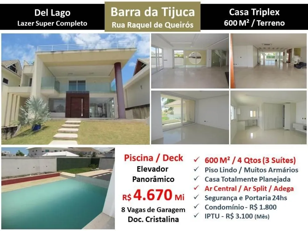 Casa, 4 quartos, 600 m² - Foto 9
