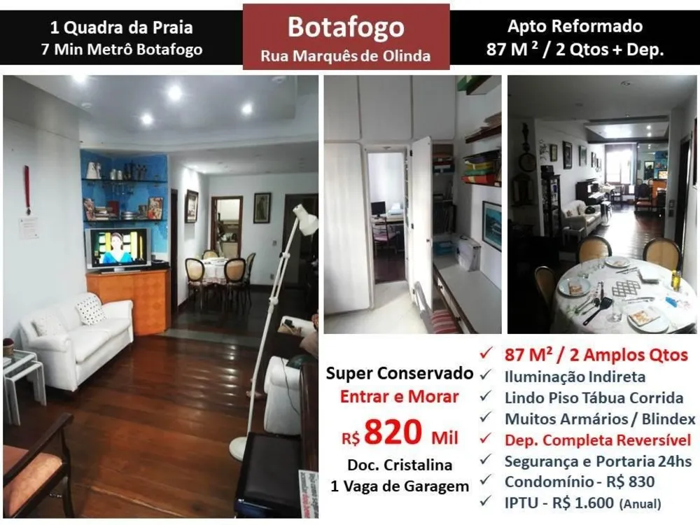 Apartamento, 3 quartos, 87 m² - Foto 1