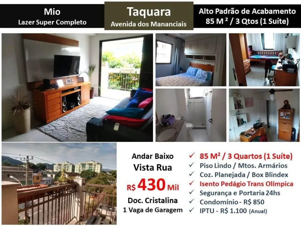 Apartamento, 3 quartos, 85 m² - Foto 2