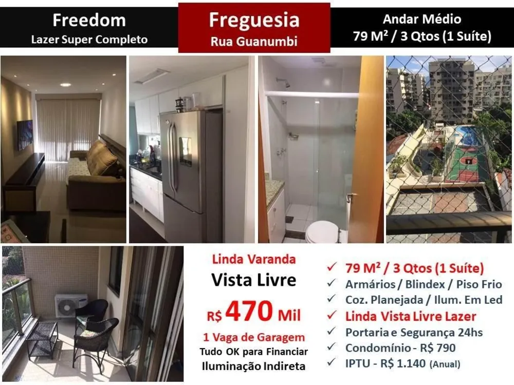 Apartamento, 3 quartos, 79 m² - Foto 3