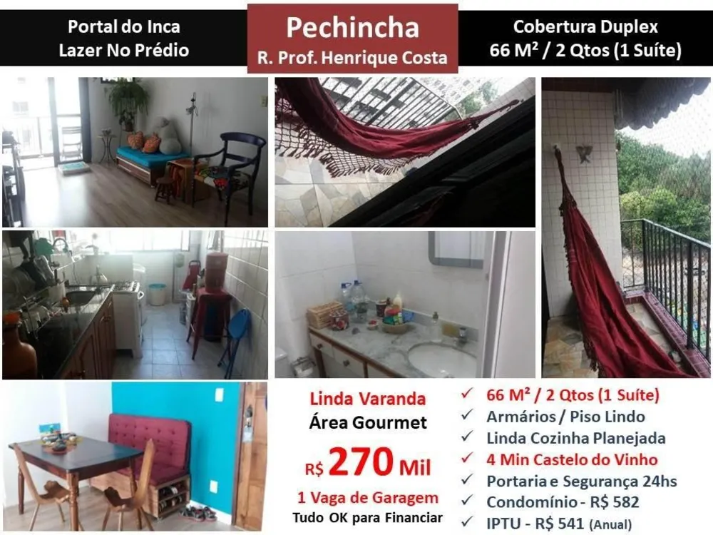 Cobertura, 2 quartos, 66 m² - Foto 1