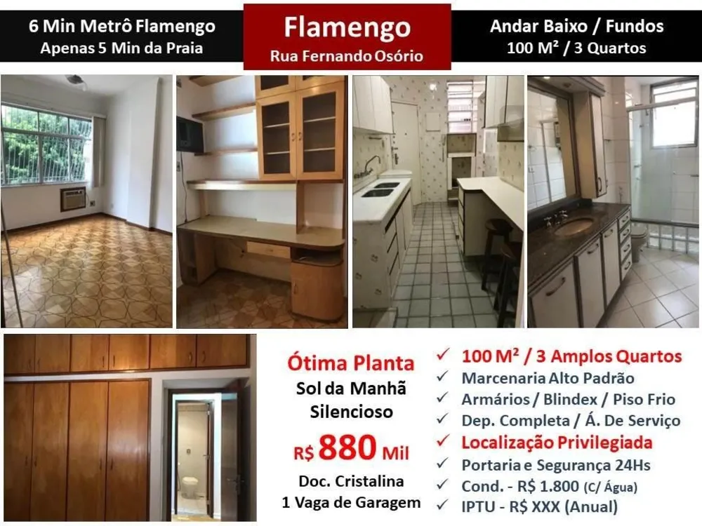 Apartamento, 3 quartos, 100 m² - Foto 1