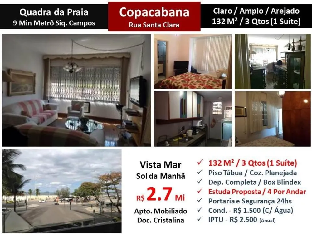 Apartamento, 3 quartos, 132 m² - Foto 1