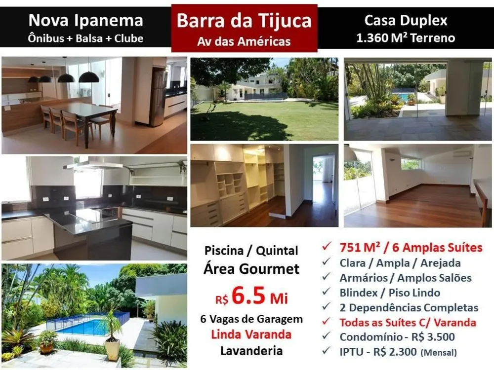 Casa, 6 quartos, 1360 m² - Foto 6