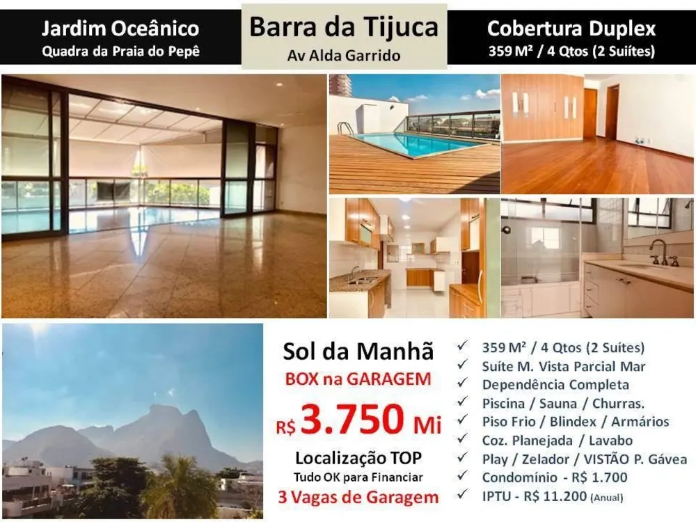 Cobertura, 4 quartos, 359 m² - Foto 5