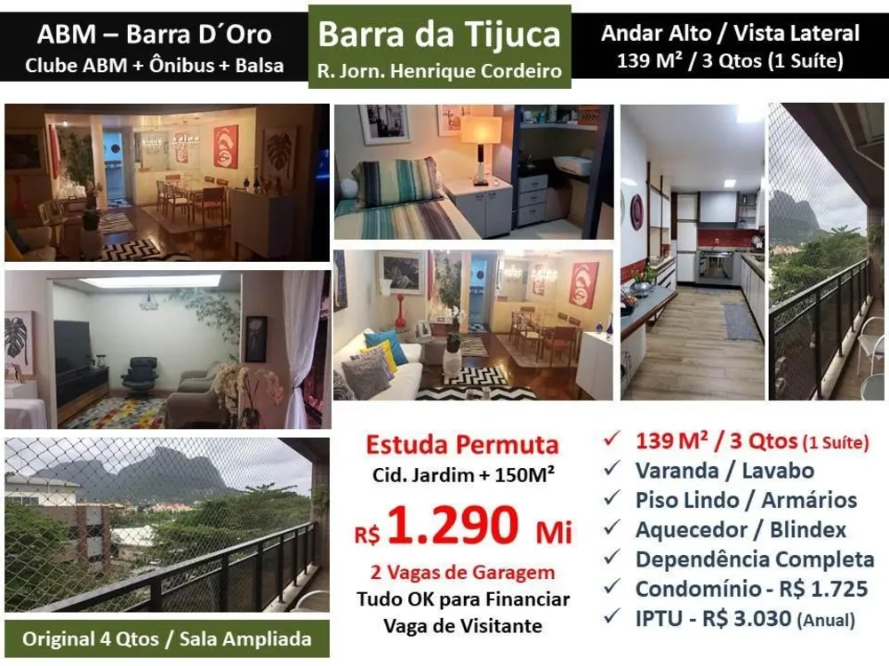 Apartamento, 3 quartos, 139 m² - Foto 1