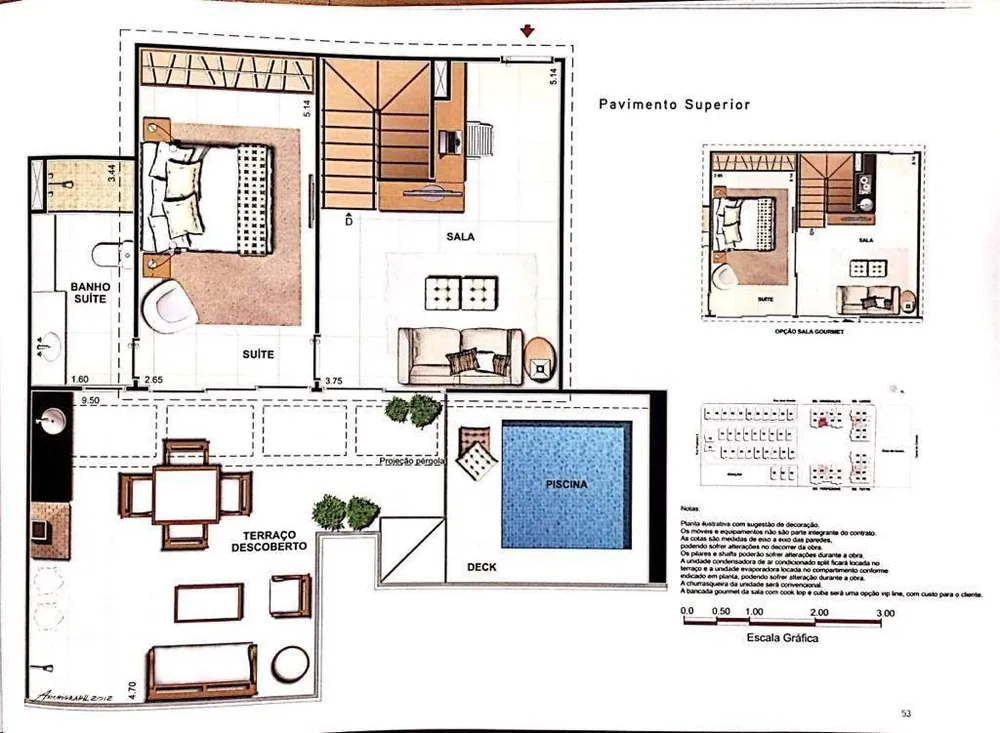 Cobertura, 3 quartos, 153 m² - Foto 34
