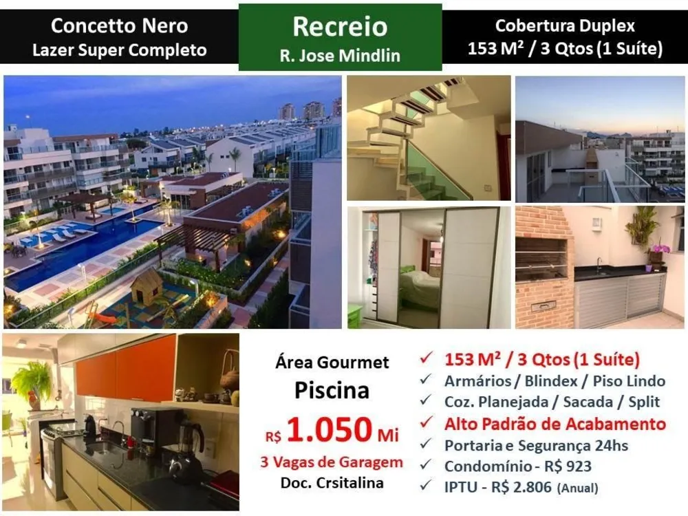 Cobertura, 3 quartos, 153 m² - Foto 5
