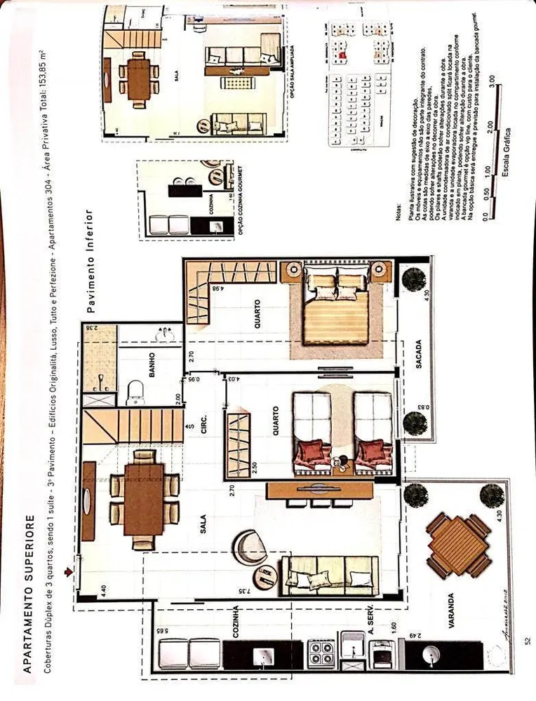 Cobertura, 3 quartos, 153 m² - Foto 35